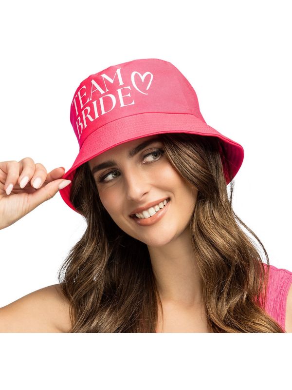 Roze Dames Bucket Hat Vrijgezellenfeest