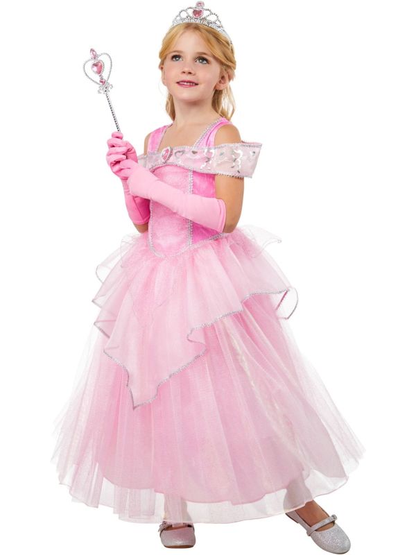 Roze Doornroosje Jurk Meisjes