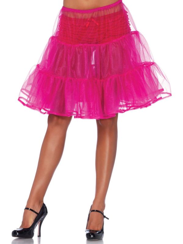 Roze glimmende petticoat main product photo