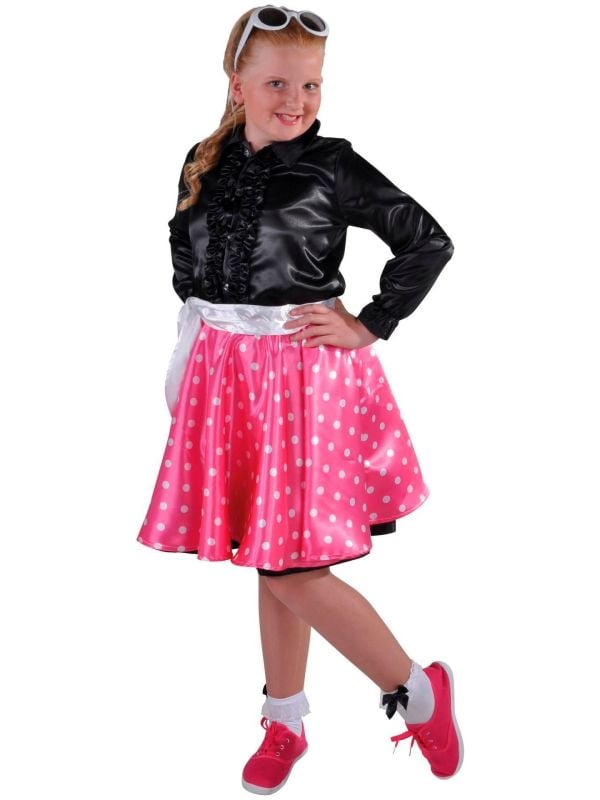 Roze Rock en Roll rok meisjes main product photo