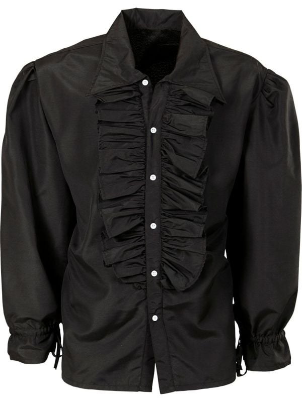 Ruches blouse zwart main product photo