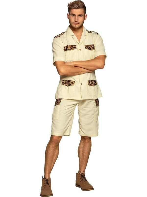 Safari jungle outfit heren