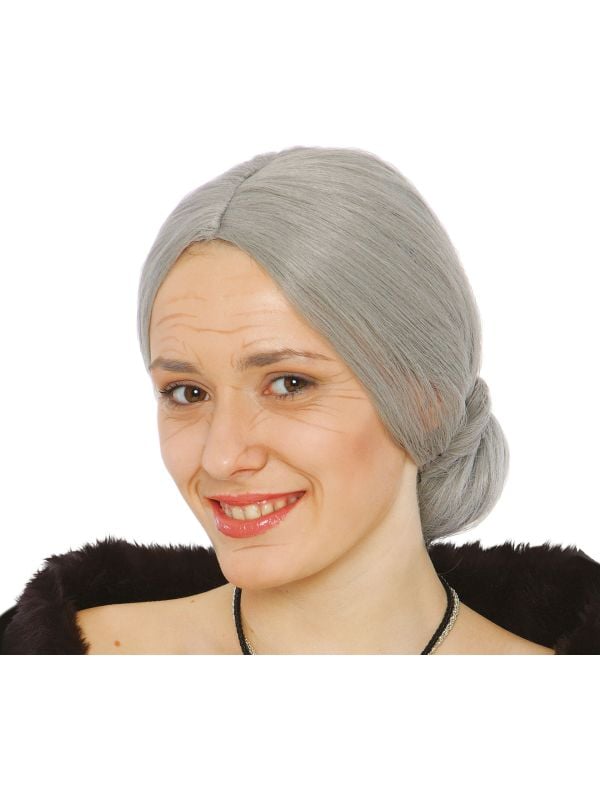 Sarah pruik grijs haar main product photo
