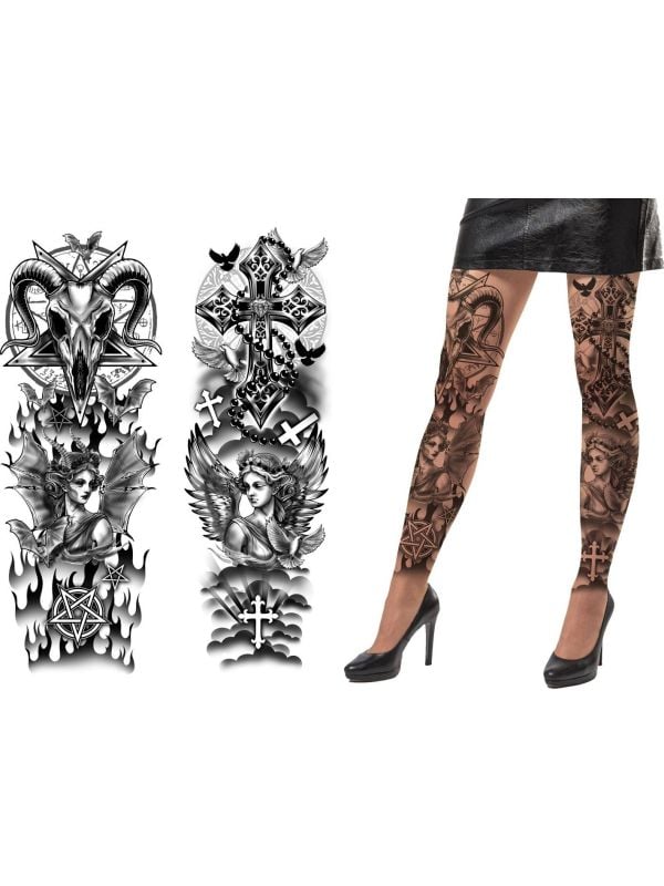Satan figuren panty dames halloween main product photo