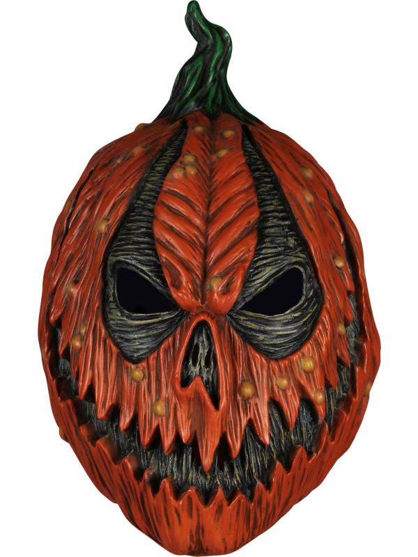 Scary Pumpkin Masker Halloween Griezel Oranje