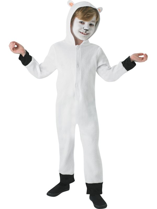 Schaap Outfit Jumpsuit Kinderen