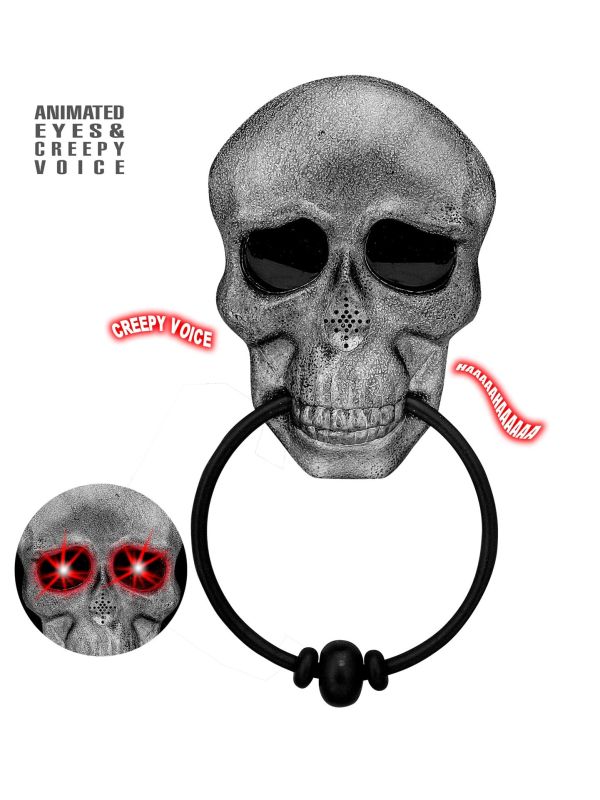 Schedel Deurklopper Halloween Decoratie