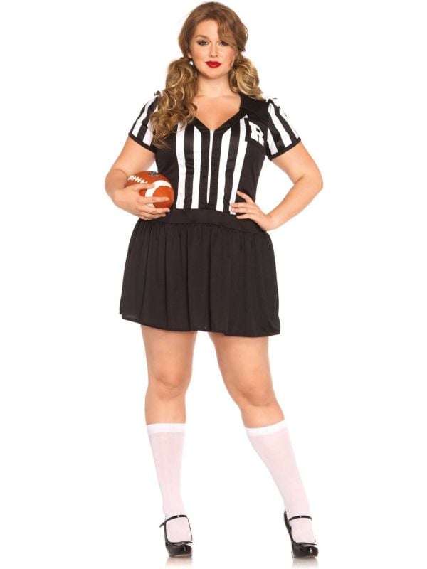 Scheidsrechter pak dames plus size