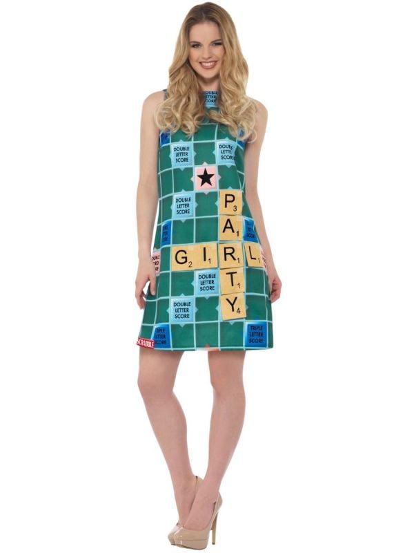 Scrabble dames kostuum main product photo