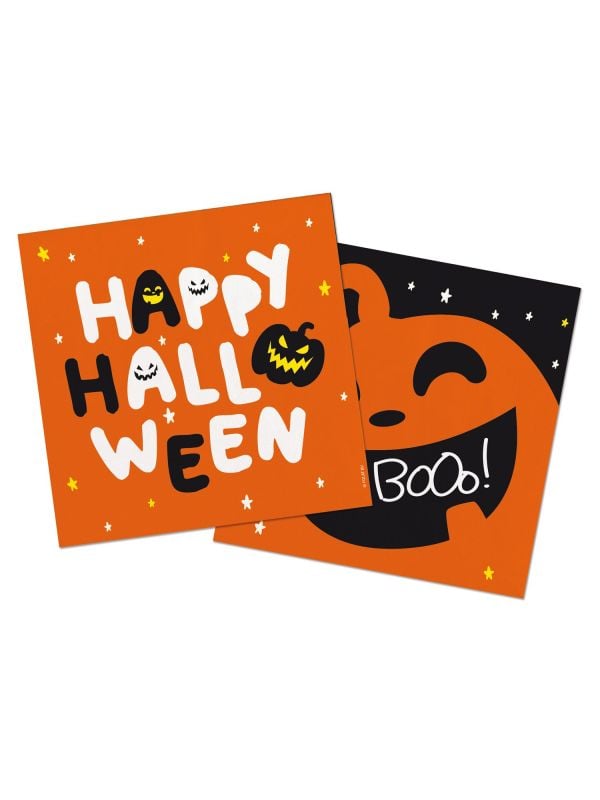 Servetten Halloween