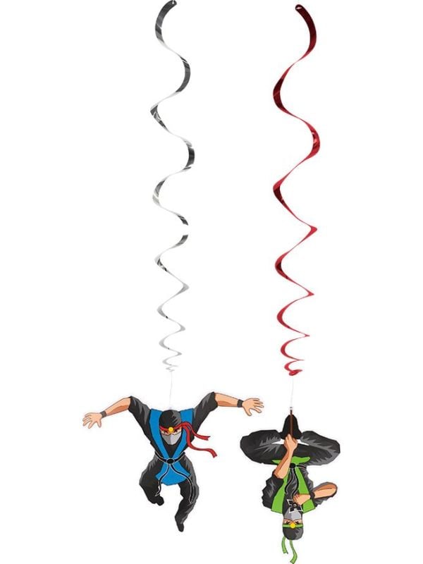 Set van 2 Ninja Decoratieswirls