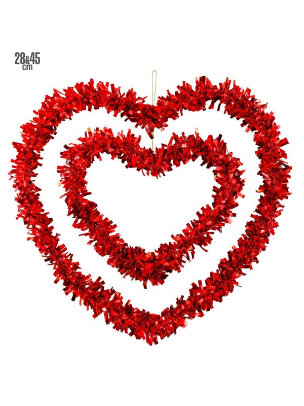 Set Van 2 Rode Harten Valentijnsdag