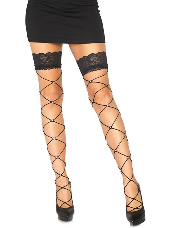 Sexy panty met parels en kant main product photo