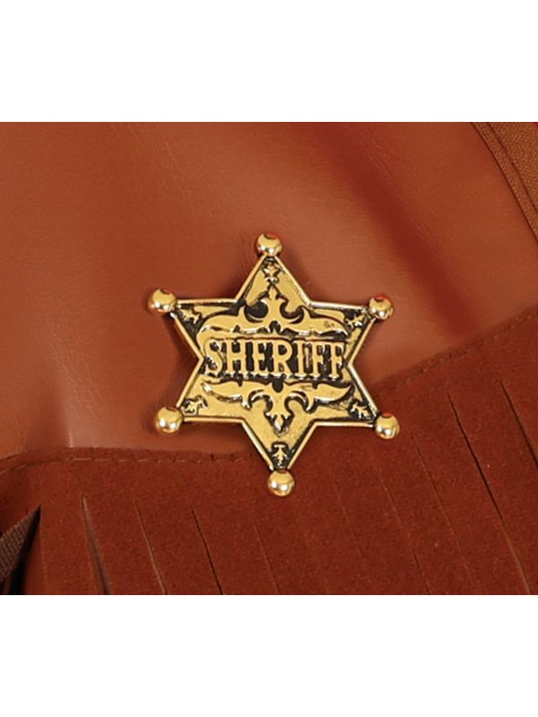 Sheriff Ster Cowboy Badge