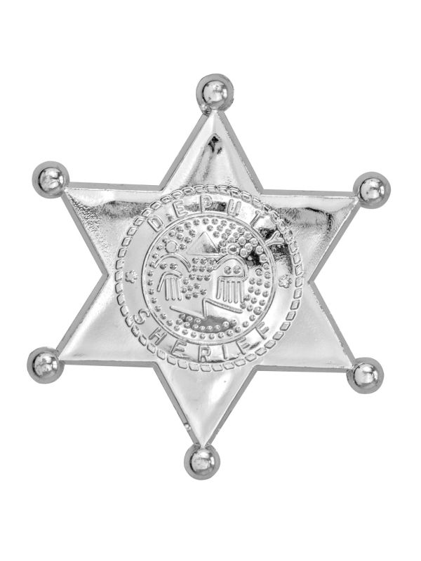 Sheriff Ster Zilver Politie Speld
