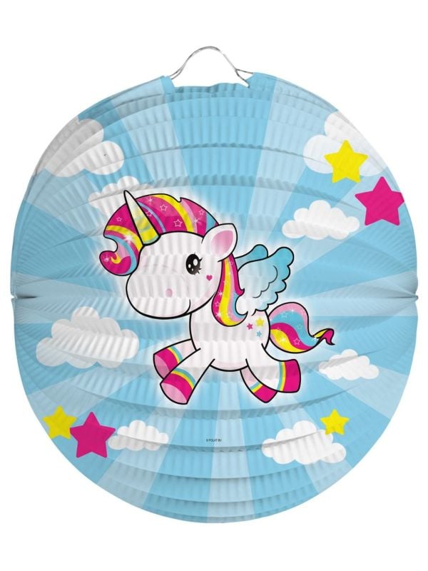 Sint maarten lampion unicorn