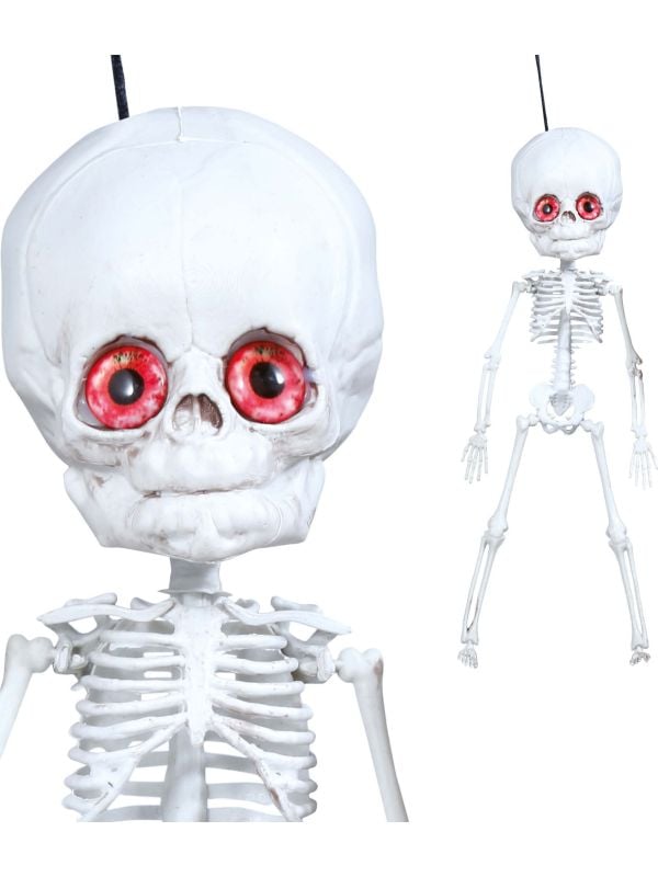 Skelet alien 40 cm halloween