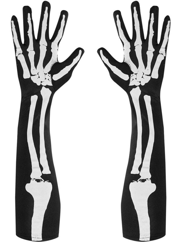 Skelet botten handschoenen One-size-volwassenen