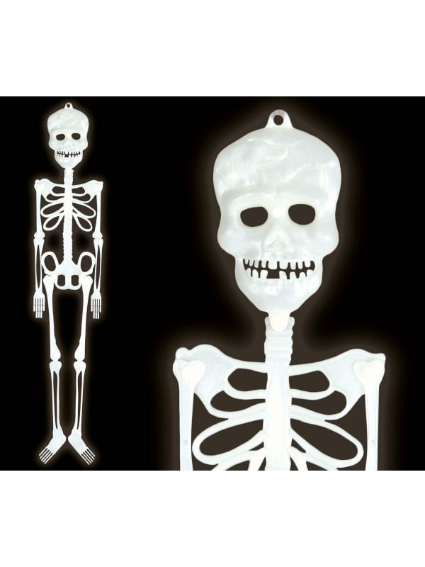 Skelet Glow in the dark 75cm