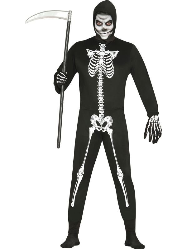 Skelet Grim Reaper Pakje Tiener 14-16 Jaar