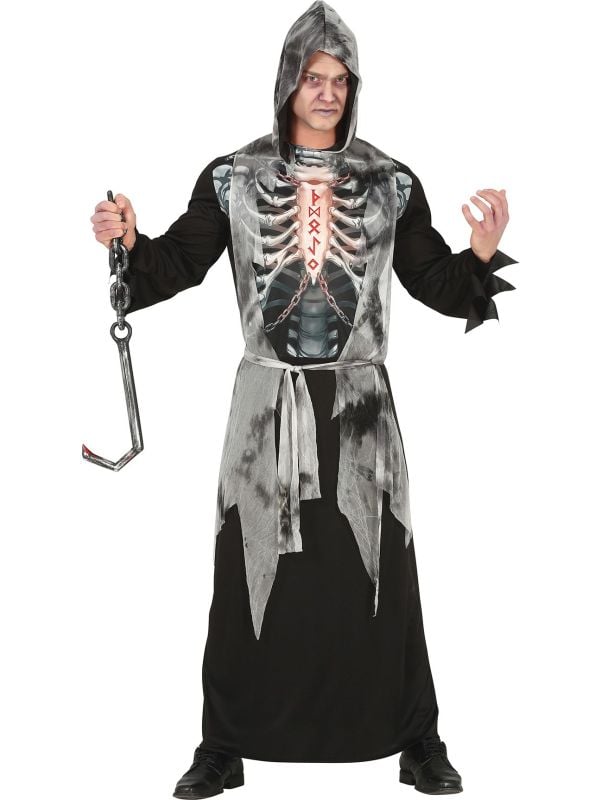 Skelet met capuchon outfit heren main product photo