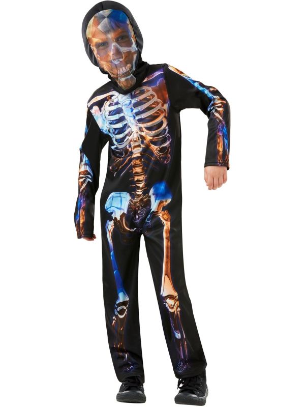 Skelet Outfit Jongens Glow in the Dark