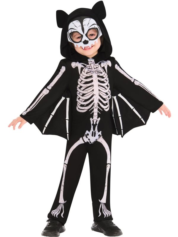Skelet Outfit Jongens Vleermuis