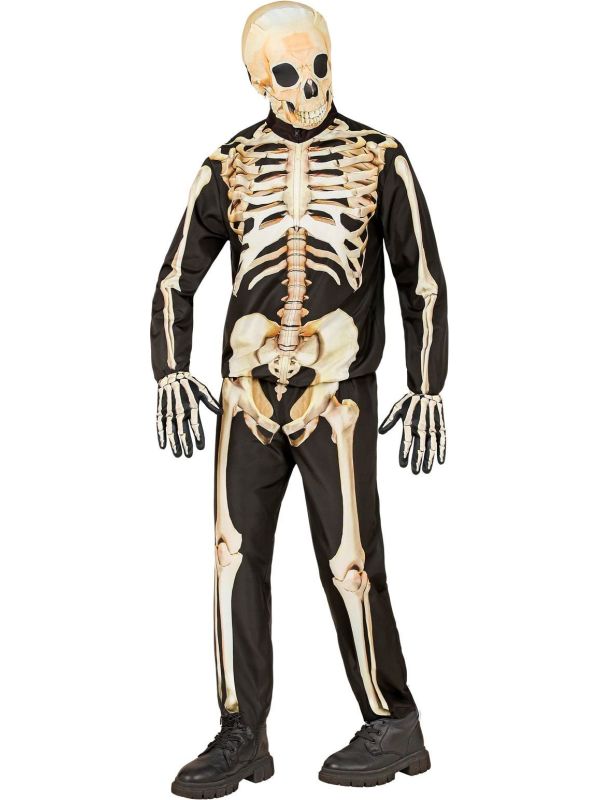 Skelet Pak Zwart Jongens