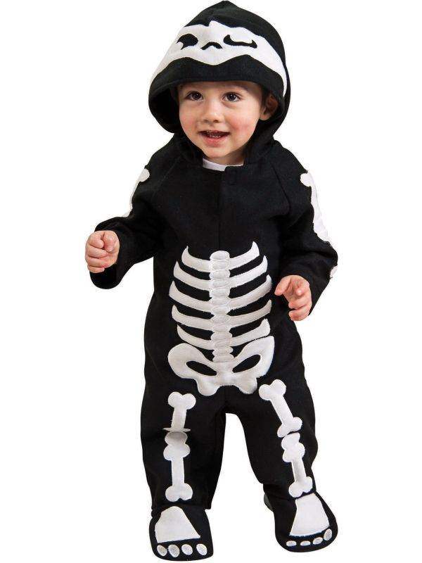 Skelet Romper Baby Halloween