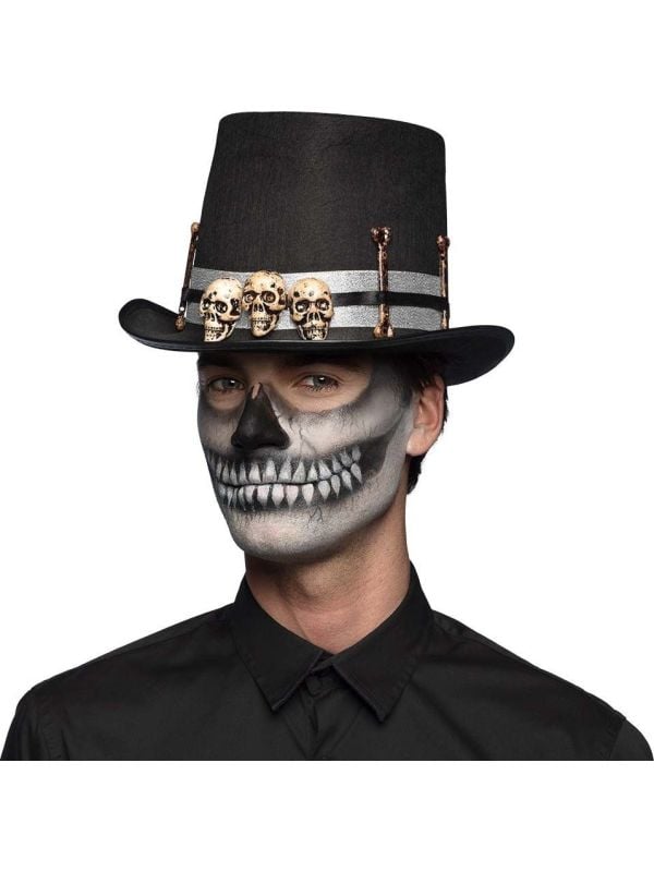 Skull Master Hoed Halloween