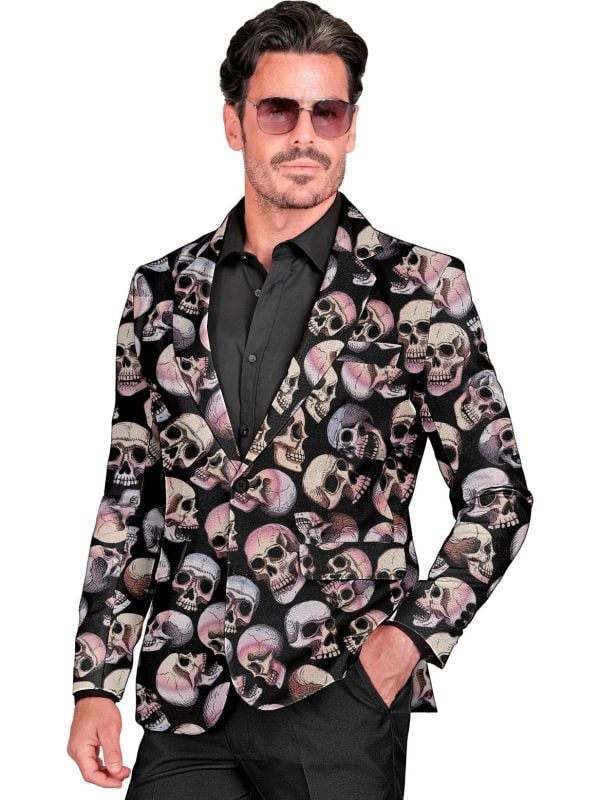 Skulls halloween colbert mannen