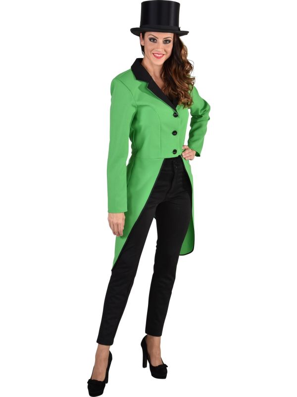 Slipjas dames groen main product photo