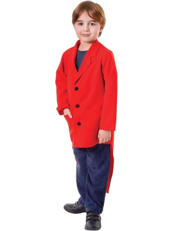 Slipjas Rood Kinderen Carnaval