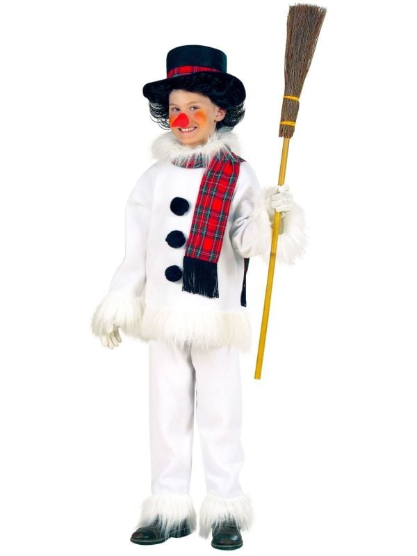 Sneeuwpop kostuum kind