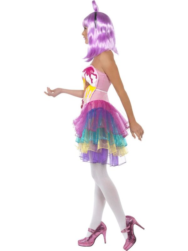 Amscan 9919013 - Dames jaren 70 Pop Disco Danser Volwassenen Fancy Dress Kostuum Maat: UK Jurk 16-18