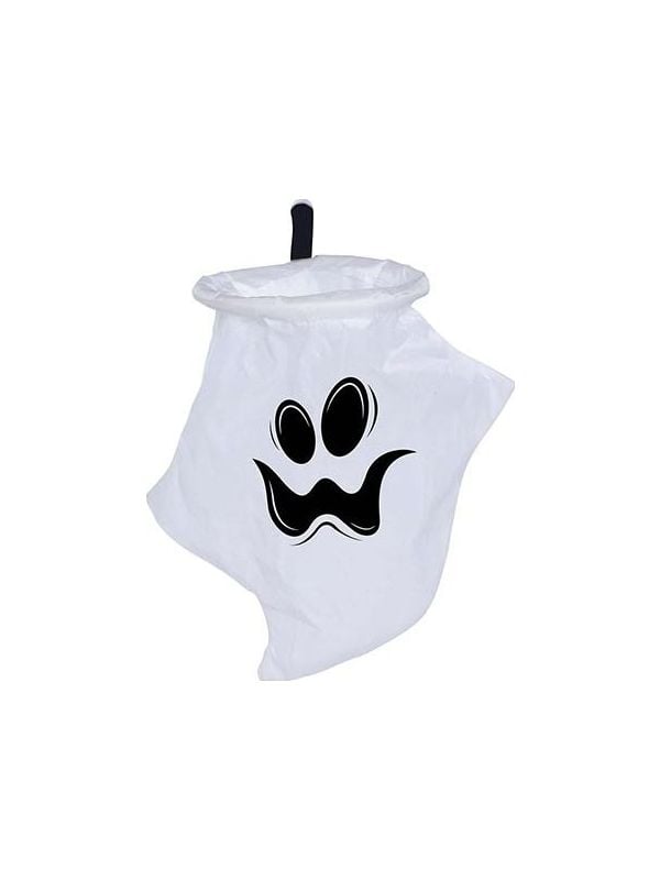 Snoepzak spook met stok halloween