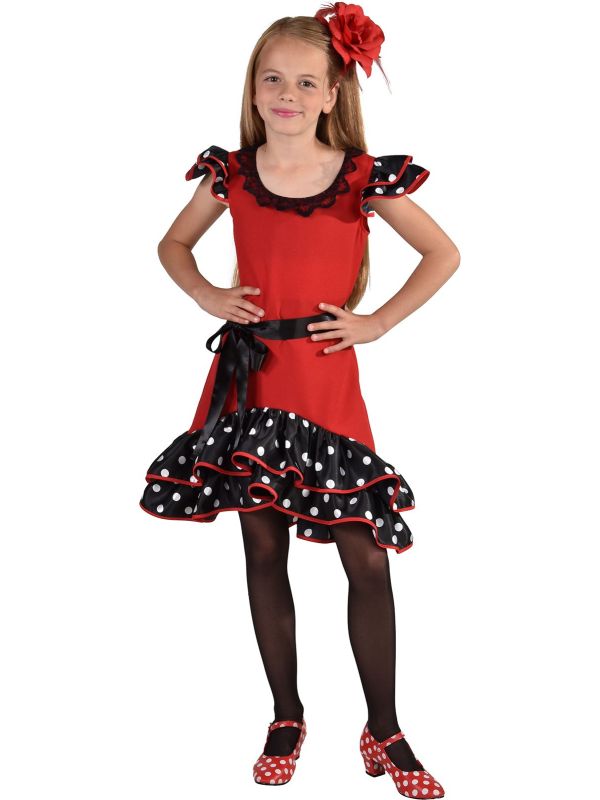 Spaans tango jurkje kind main product photo
