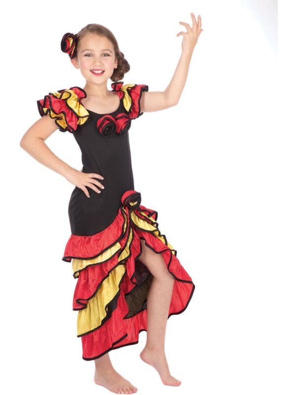 Spaanse Rumba Outfit Meisjes