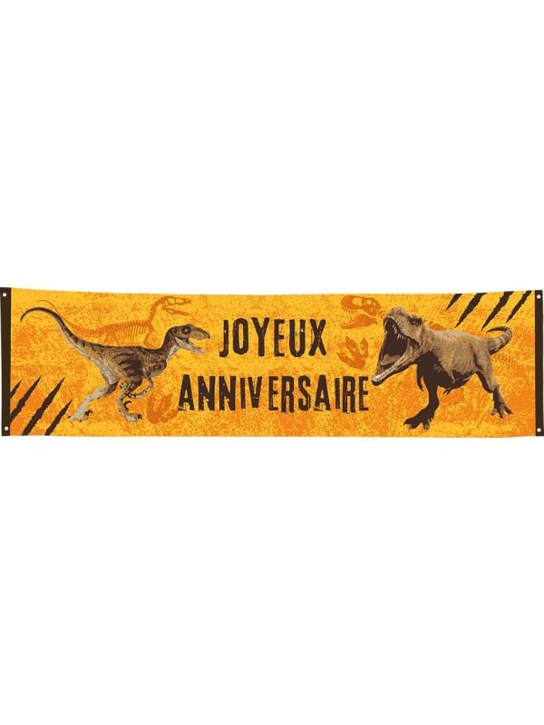 Spandoek T-Rex Joyeux Anniversaire 180cm main product photo