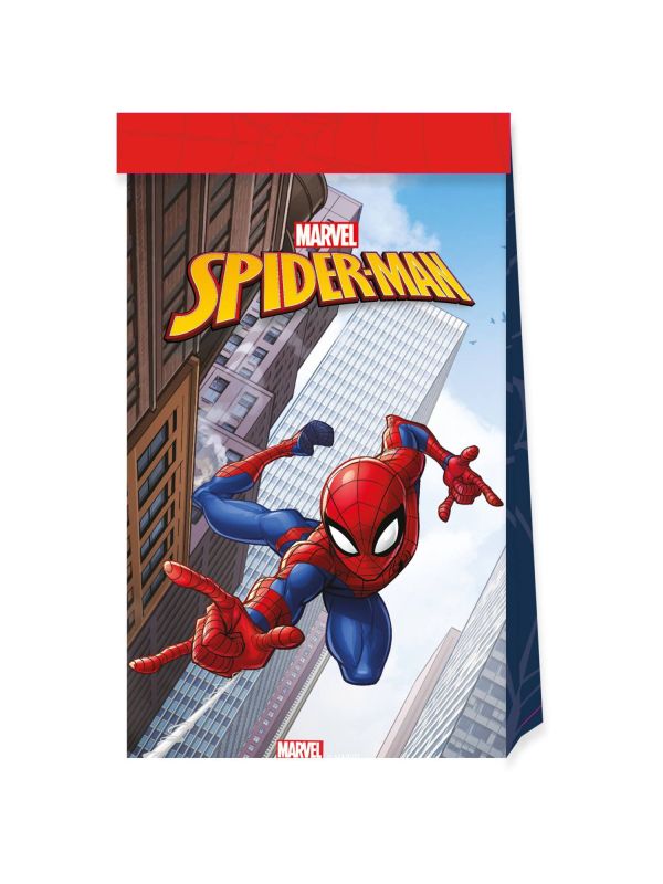 Spiderman uitdeelzakjes main product photo