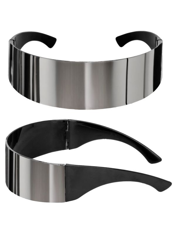 Spiegelende Party Zonnebril Grijs Dames Heren