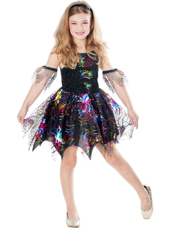 Spinnenweb Outfit Meisjes Halloween