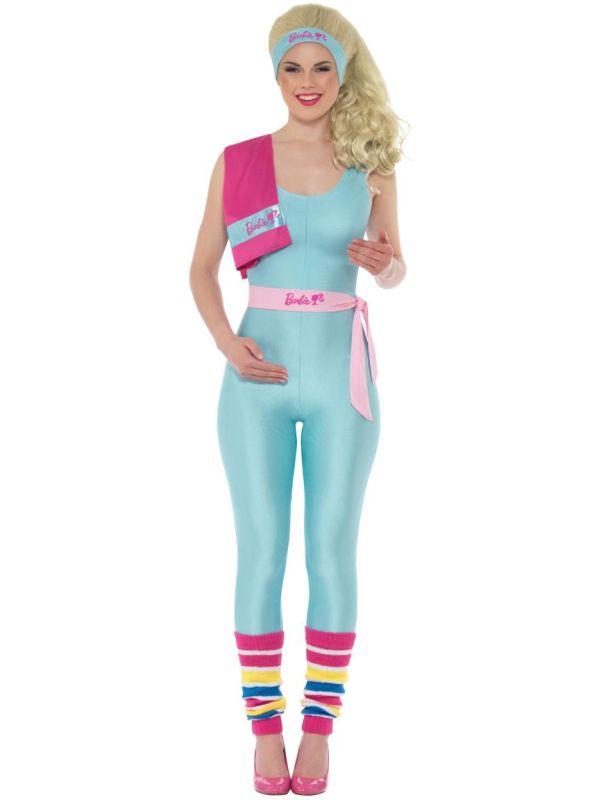 Sporty barbie blauwe outfit main product photo