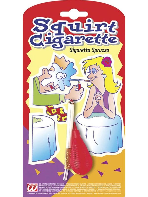 Spuitende nep sigaret
