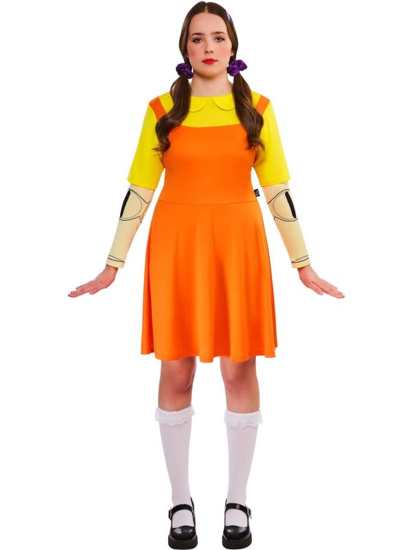 Squid Game Meisjespop Jurk Dames
