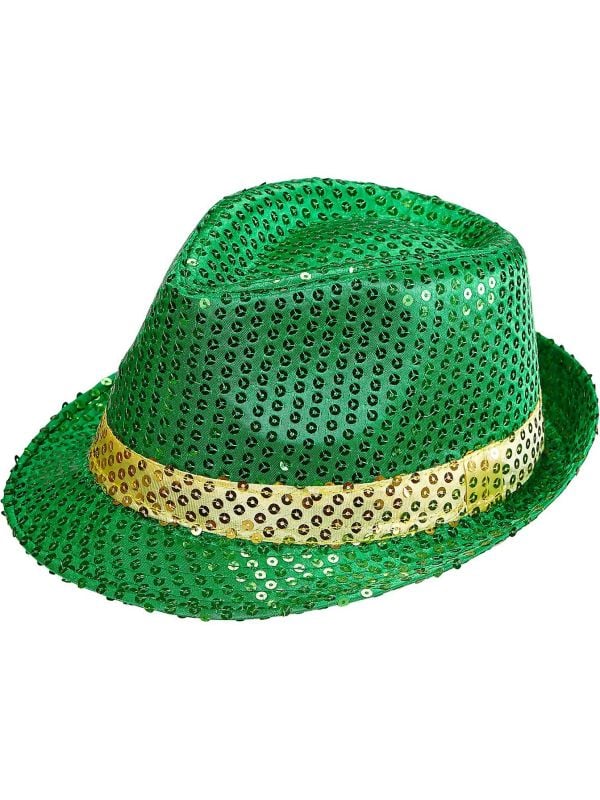 St. Patrick's Day pailletten hoed main product photo