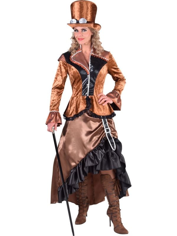 Steampunk jurk dames main product photo
