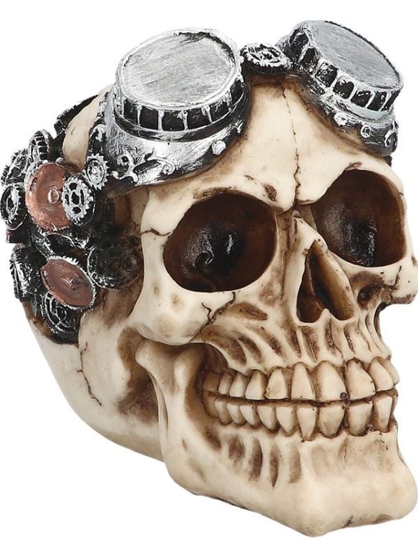 Steampunk Schedel Halloween Decoratie