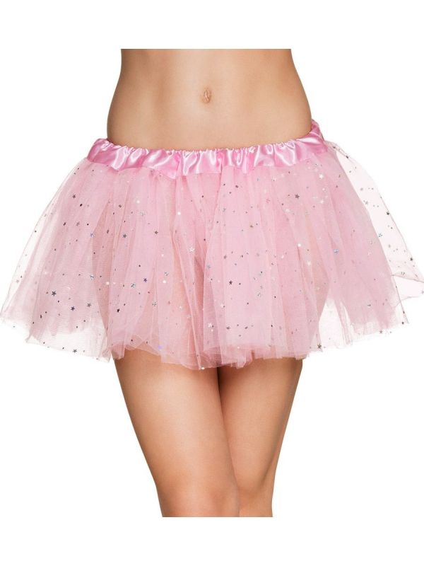 Sterretjes tutu lichtroze dames main product photo