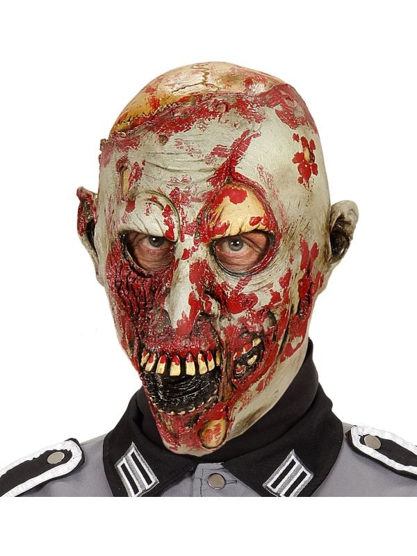 Stervende zombie masker